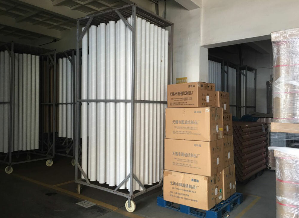 圓通紙管生產車間